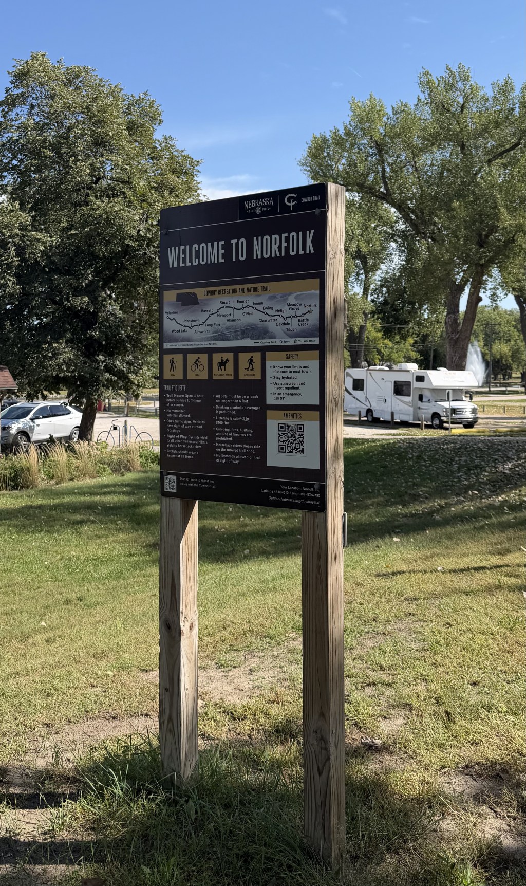 Bike Trip Day 42: Ewing to Norfolk,&nbsp;NE